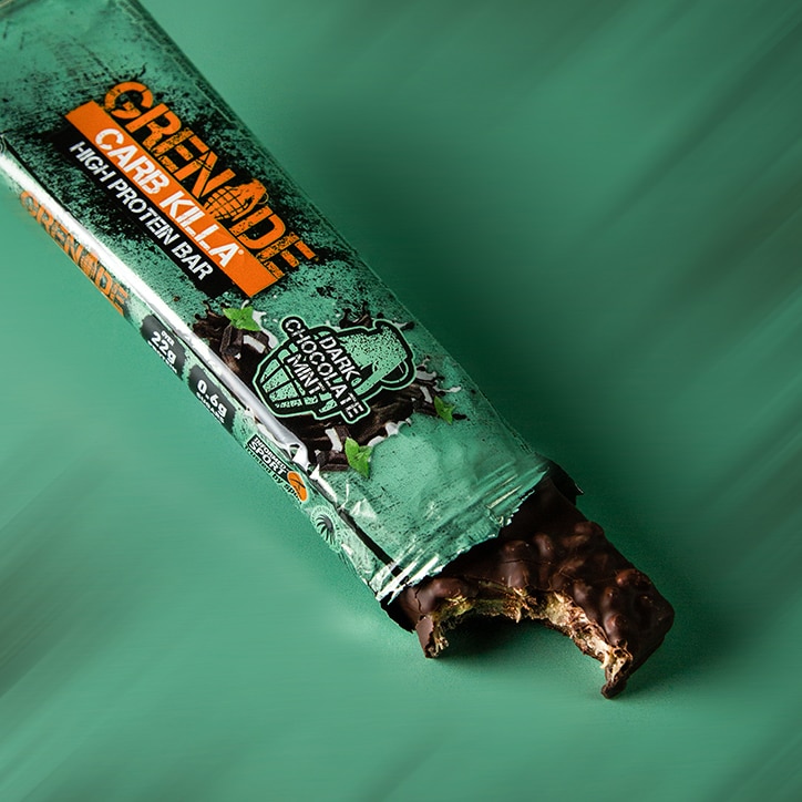 Grenade Dark Chocolate Mint Μπάρα πρωτεΐνης 60γρ